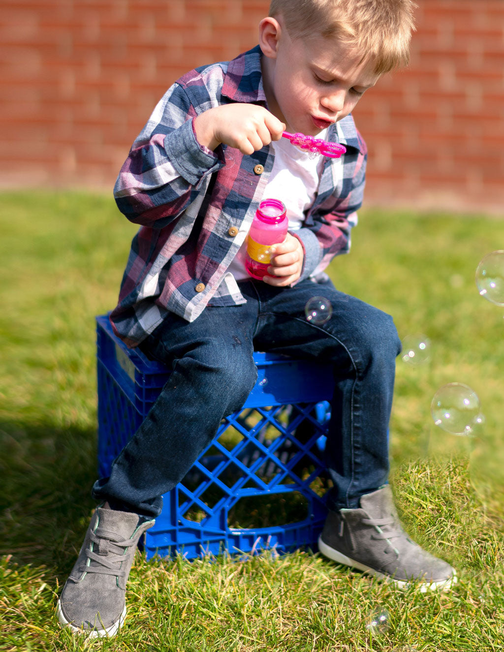 best stretch kids jeans blue