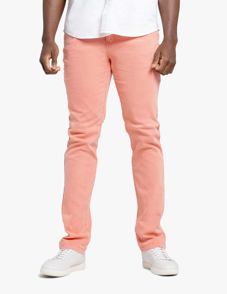 stretch jeans for men dyed nantucket red