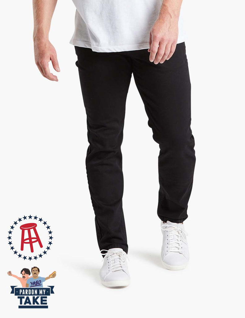 Barstool Mugsy clutch jeans in black